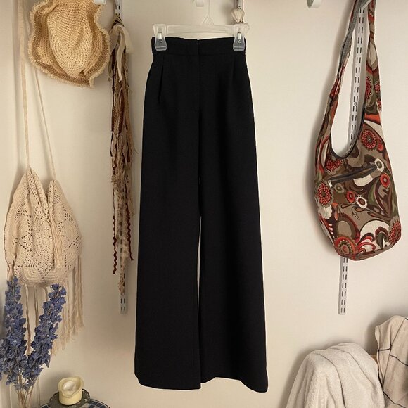 Mid Rise Wide Leg Dress Pants - Picture 1 of 5